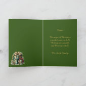 Remerciements Carte de Noël Festig (Intérieur)