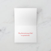 REMERCIEMENTS CARTE DE NOËL FLORIDE (Intérieur)