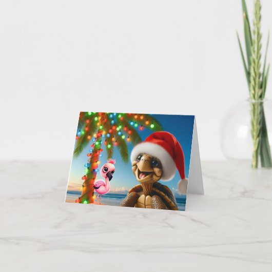 REMERCIEMENTS CARTE DE NOËL FLORIDE (Devant)