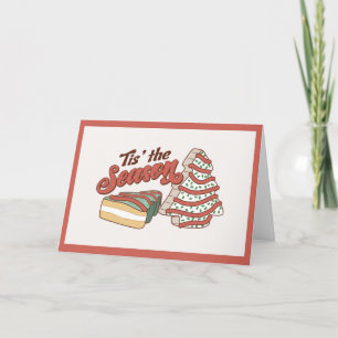 Remerciements Carte de Noël Little Debbie