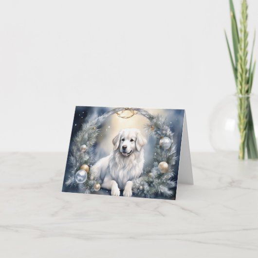 Remerciements Carte de Noël mignonne (Devant)