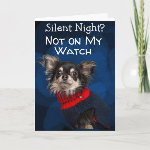 Remerciements Carte de Noël personnalisée de votre chien