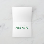 Remerciements Carte de Noël Pico (Intérieur)