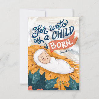 Remerciements Carte de Noël Pour Nous