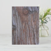 Remerciements Carte de note Arbres hommes (Debout devant)