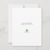 Remerciements Carte de note Cairn Stacked Rocks (Dos)