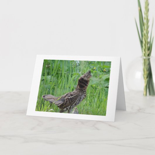 Remerciements Carte de note climatique Nature (Devant)