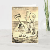 Remerciements Carte de note climatique Nature (Devant)