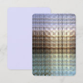 Remerciements Carte de note d'art moderne Farmhouse (Devant / Derrière)