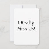 Remerciements Carte de note de canard étrange (Dos)