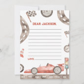 Remerciements Carte de note de capsule temporelle d'anniversaire (Devant)