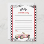 Remerciements Carte de note de capsule temporelle d'anniversaire (Devant)