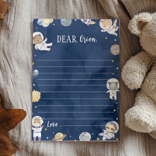 Remerciements Carte de note de capsule temporelle Safari dans l'