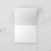 Remerciements Carte de note de couleur rose Primrose (Intérieur)