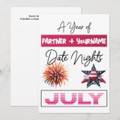 Remerciements Carte de note double face personnalisable pour jui (Devant / Derrière)