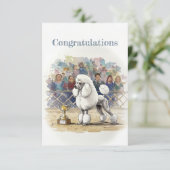 Remerciements Carte de note Félicitations aux canicules (Debout devant)