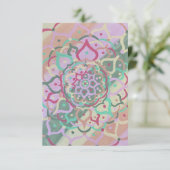 Remerciements Carte de note Mandala (Debout devant)