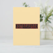 Remerciements Carte de note MOTOGRATER (Debout devant)