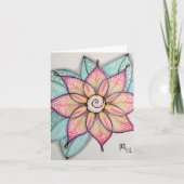 Remerciements Carte de note originale d'art (Devant)