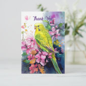 Remerciements Carte de note Parakee Thank You (Debout devant)