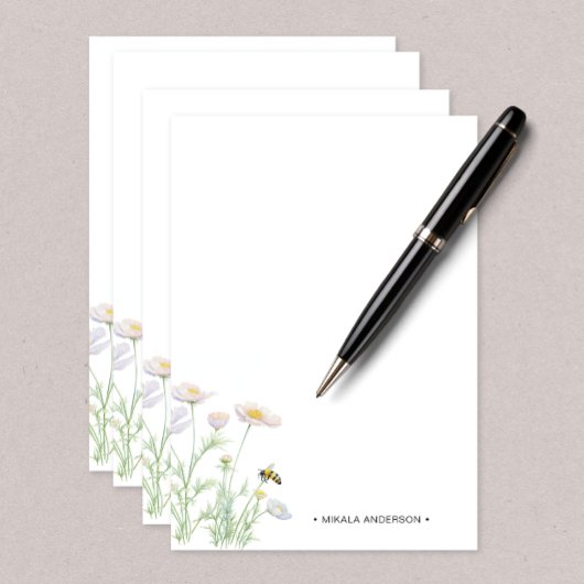 Remerciements Carte de note personnalisée Honey Bee