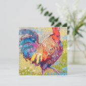 Remerciements Carte de note plat carré (Debout devant)