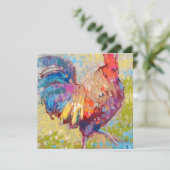 Remerciements Carte de note plat carré (Debout devant)