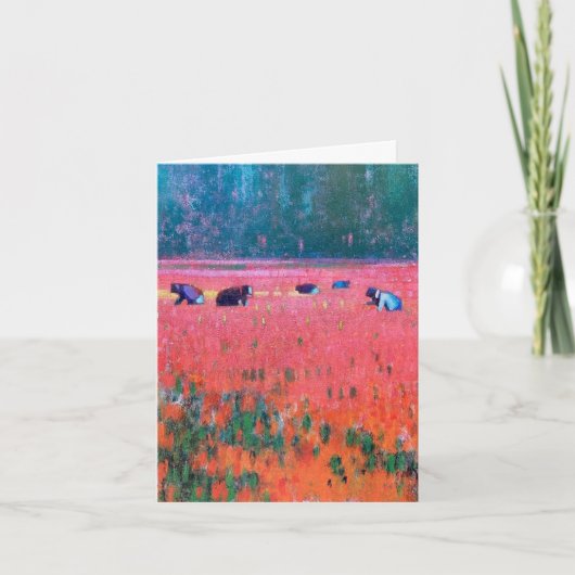 Remerciements Carte de note pliée classique (Devant)