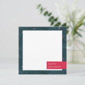 Remerciements Carte de note sur les jours fériés de l'épinette m (Debout devant)