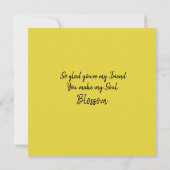 Remerciements Carte de note toutes les occasions (Dos)