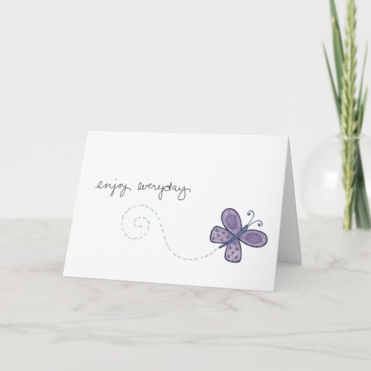 Remerciements carte de note vierge (Devant)