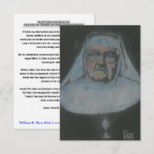 Remerciements Carte de prière de Mère Angelica (Devant / Derrière)