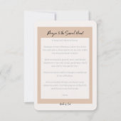 Remerciements Carte de prière Sacré-Coeur (Dos)