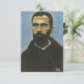 Remerciements Carte de prière Saint Padre Pio (Debout devant)