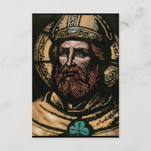 Remerciements Carte de prière Saint Patrick Breastplate (Devant)