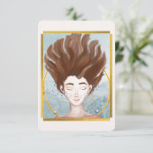 Remerciements Carte de prière St Philomena (Debout devant)