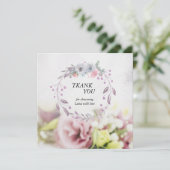 Remerciements Carte de remerciement (Debout devant)