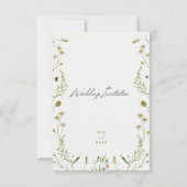 Remerciements Carte de remerciement à plat (Dos)