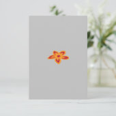 Remerciements Carte de remerciement à plat (Debout devant)