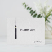 Remerciements Carte de remerciement à pompon (Debout devant)