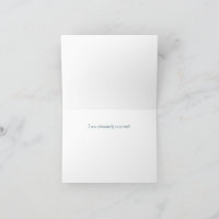 Carte de remerciement amusante avec peinture de fa