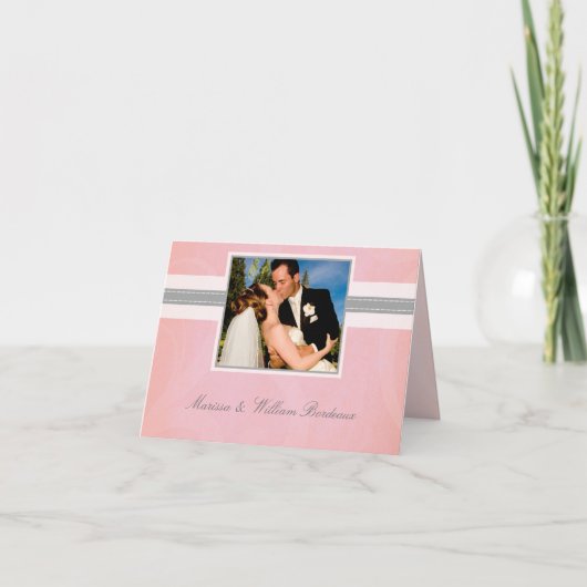 Remerciements Carte de remerciement Beth (Devant)