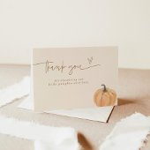 Remerciements Carte de remerciement Boho Fall Pumpkin