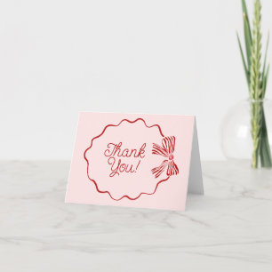 Remerciements Carte de remerciement de Baby Shower Merry Little