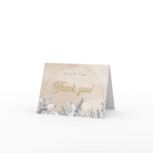 Carte de remerciement de mariage rose pastel