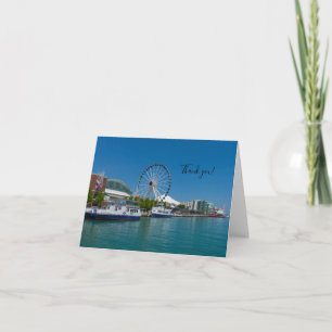 Remerciements Carte de remerciement de Navy Pier