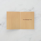 Remerciements Carte de remerciement en pot Mason Rouge Rustique  (Intérieur)