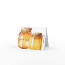 Carte de remerciement Friendly Bee