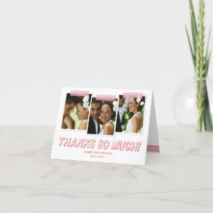 Remerciements Carte de remerciement Funky Snapshots