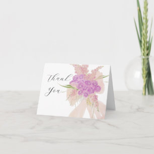 Remerciements Carte de remerciement La Boca Rosa Blush Sheer Bou